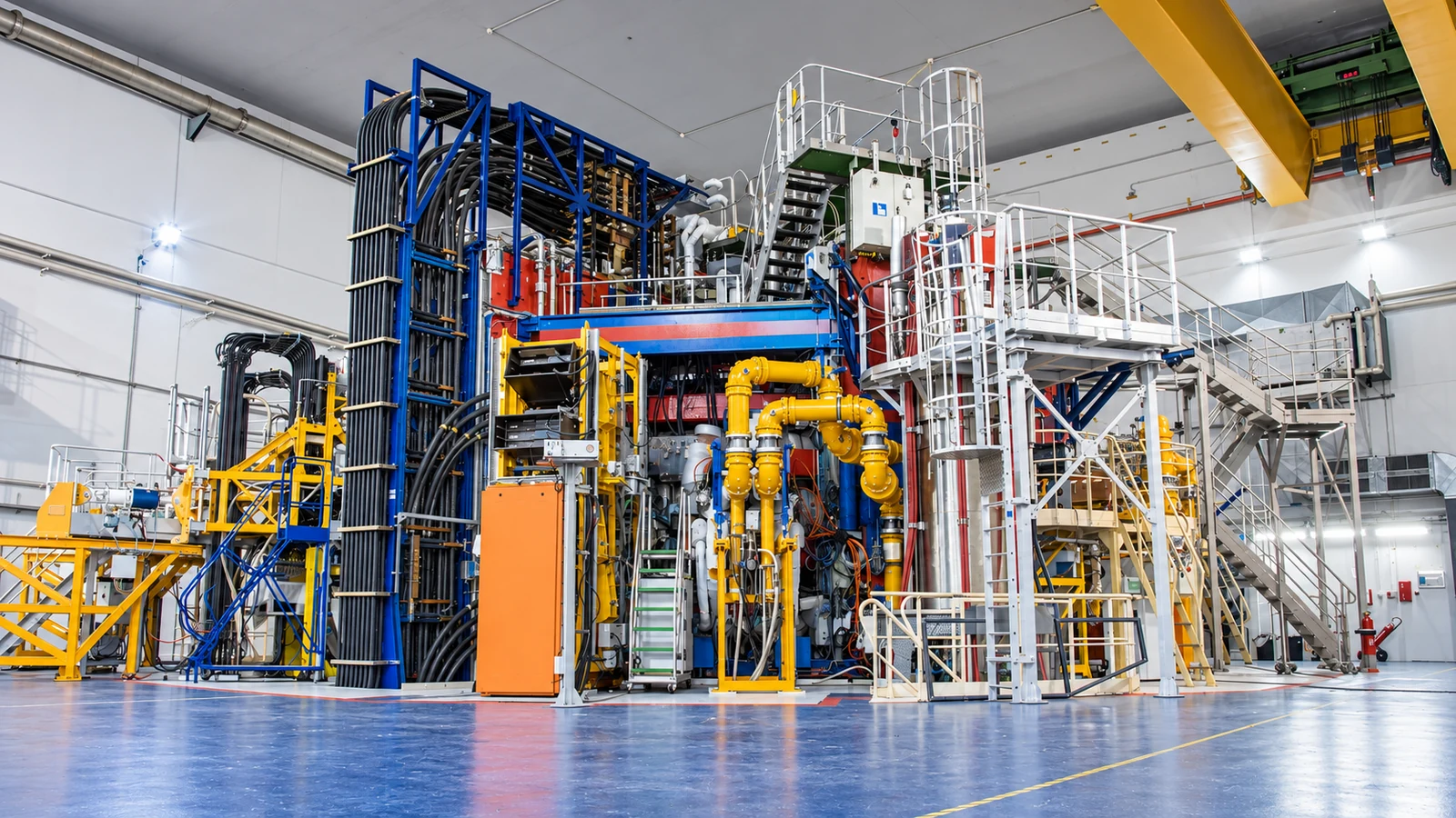 WEST tokamak at Cadarache, used as contextual fusion-research photography